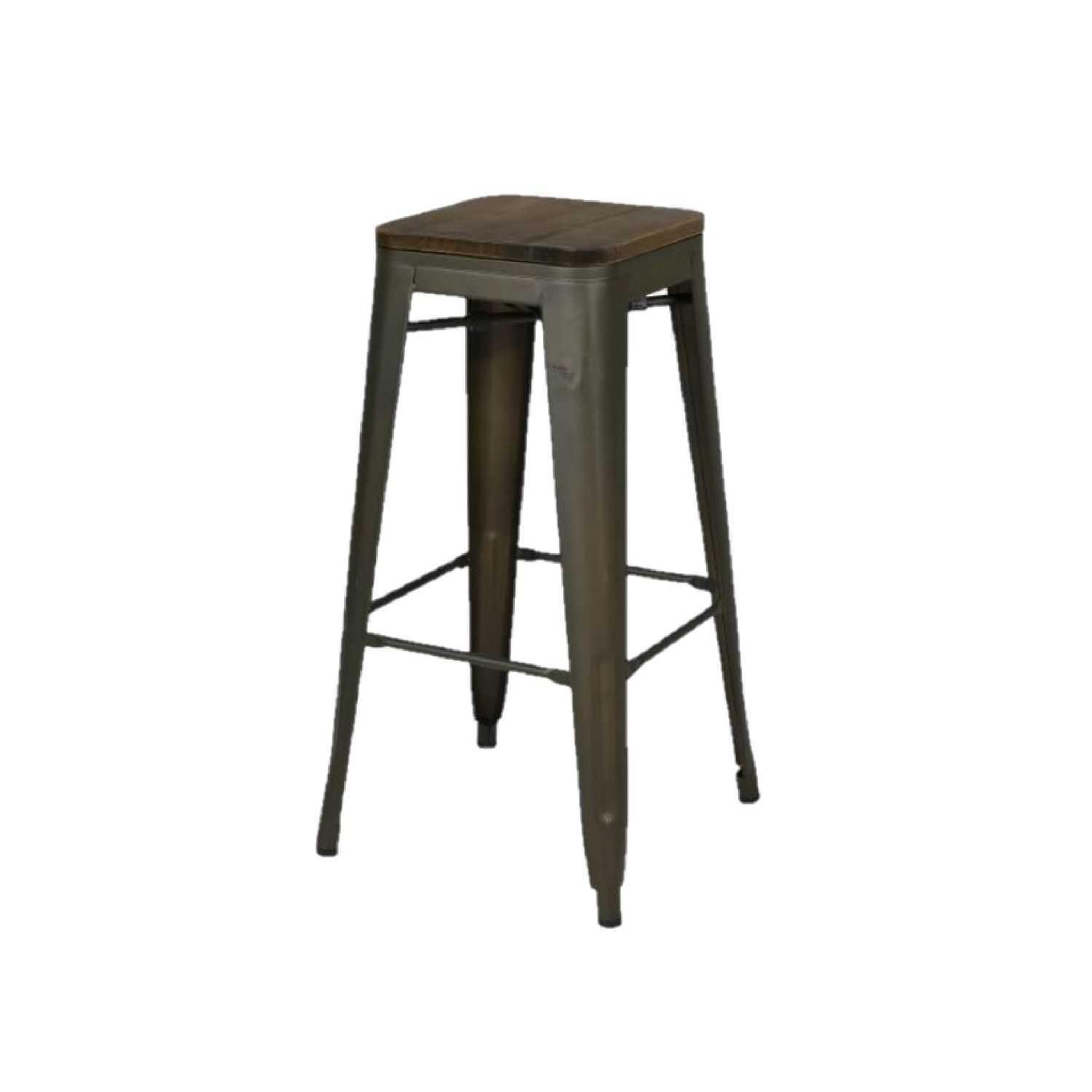 Voir la diapositive 1 : DIVERS Tabouret de bar vintage liv