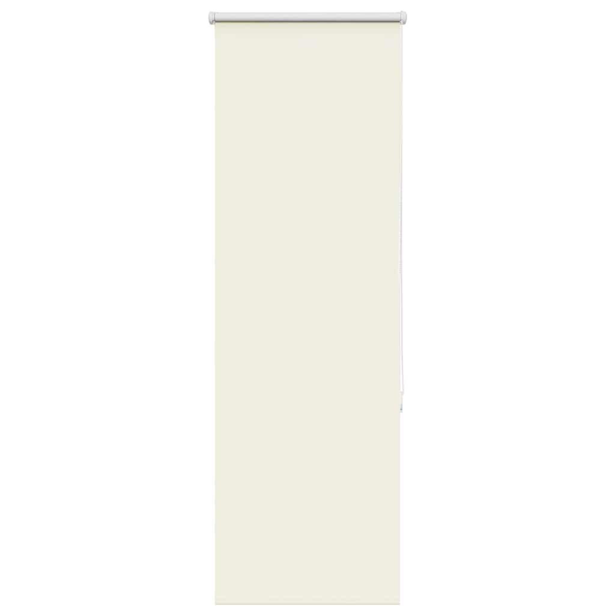 Voir la diapositive 2 : VIDAXL Store enrouleur occultant blanc casse 55x130cm largeur du tissu