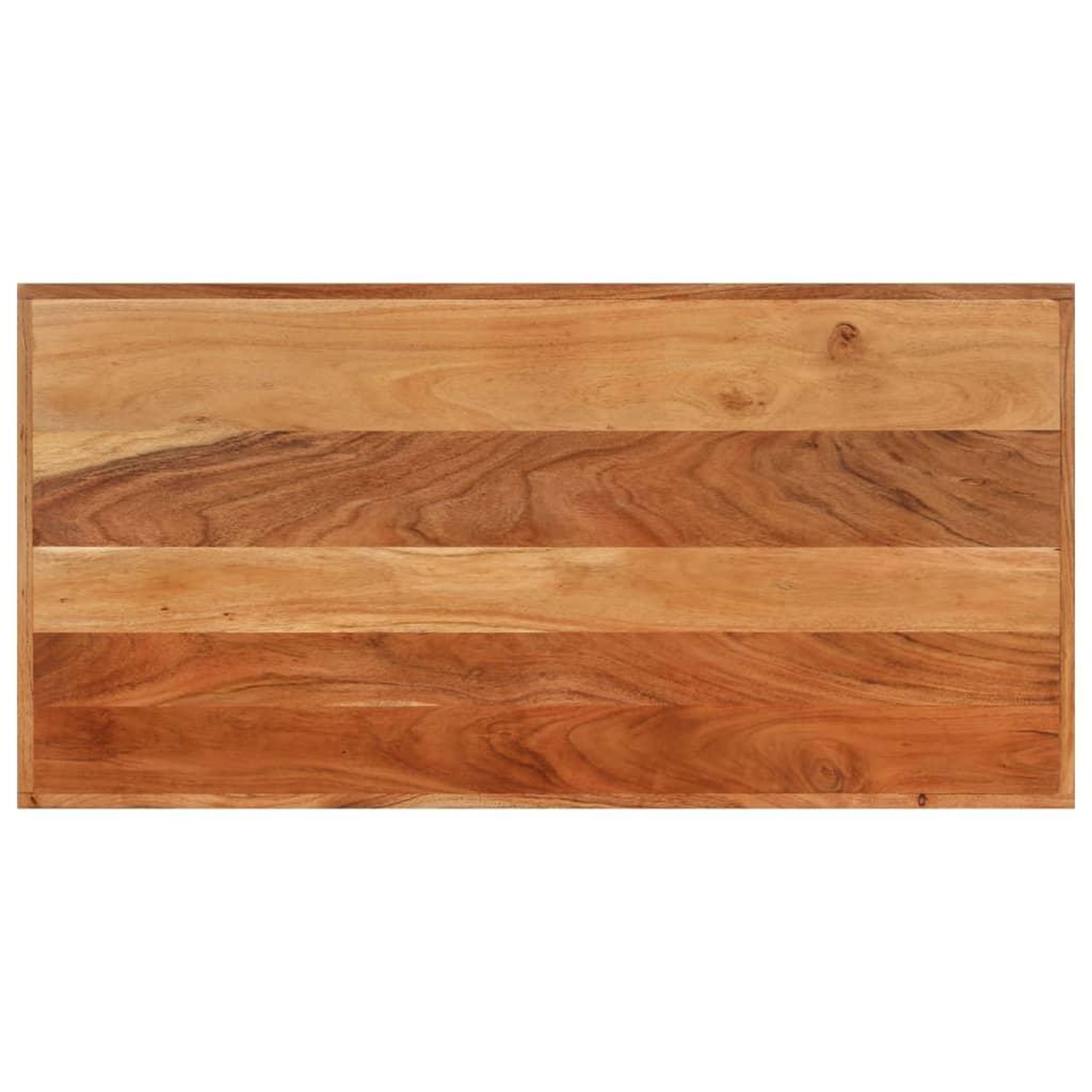 Voir la diapositive 4 : VIDAXL Table de bar 110x55x107 cm bois massif d'acacia et fer