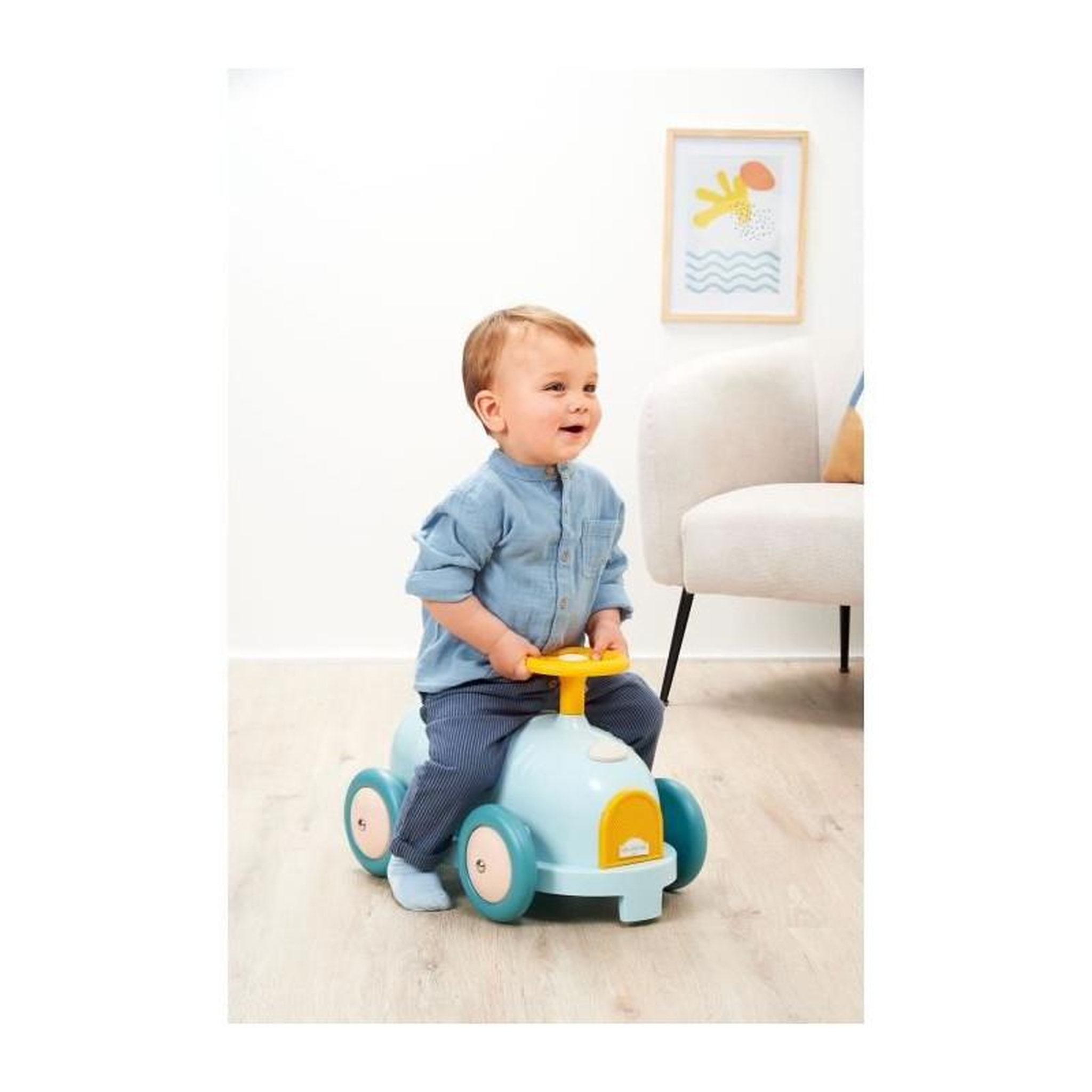 Voir la diapositive 3 : Ecoiffier Porteur Ecoiffier Bolide pastel