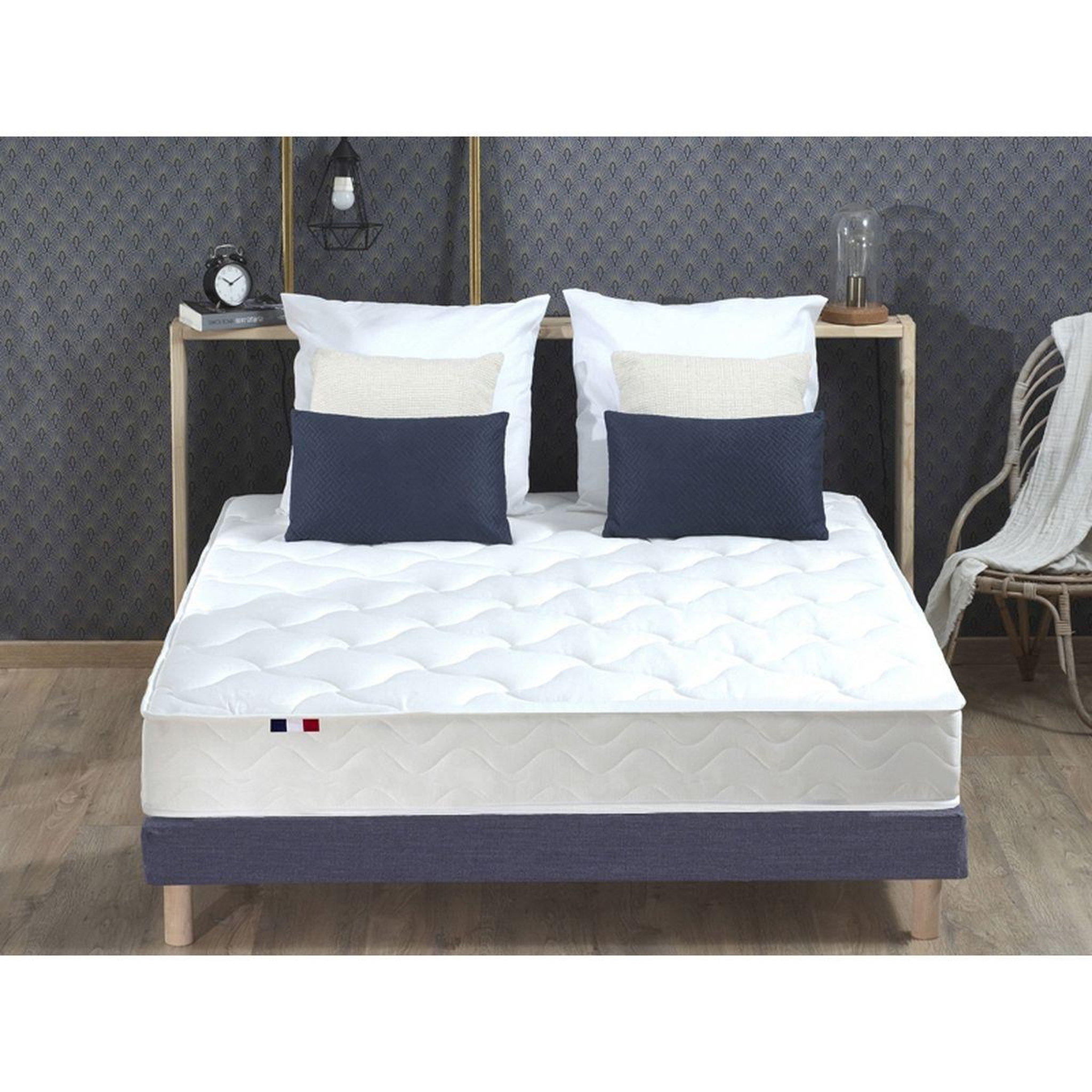 Voir la diapositive 3 : Matelas 100% latex 3 zones 140 x 190 cm  ESSENTIEL