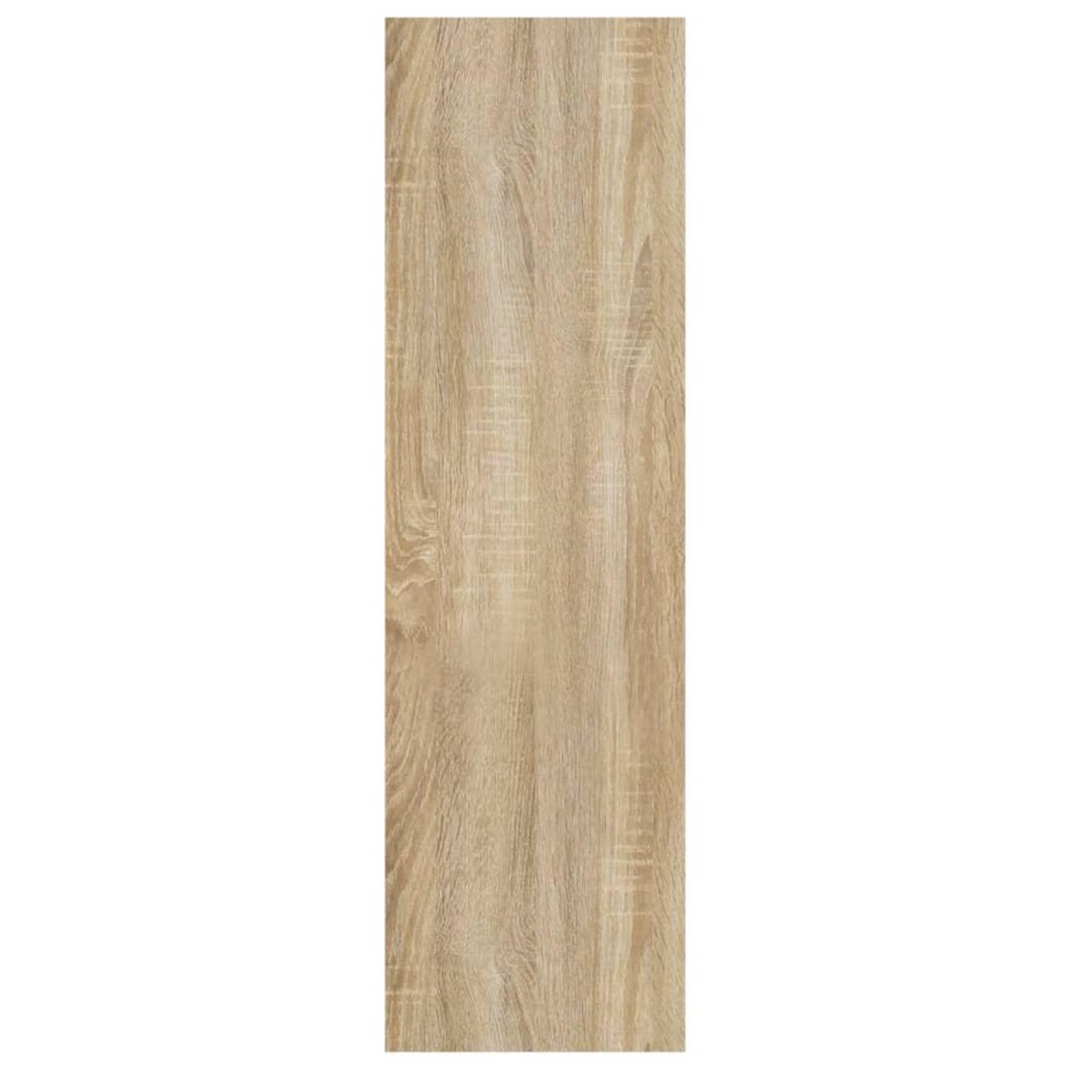 VIDAXL Bibliotheque/Separateur de piece chene sonoma 100x30x103 cm