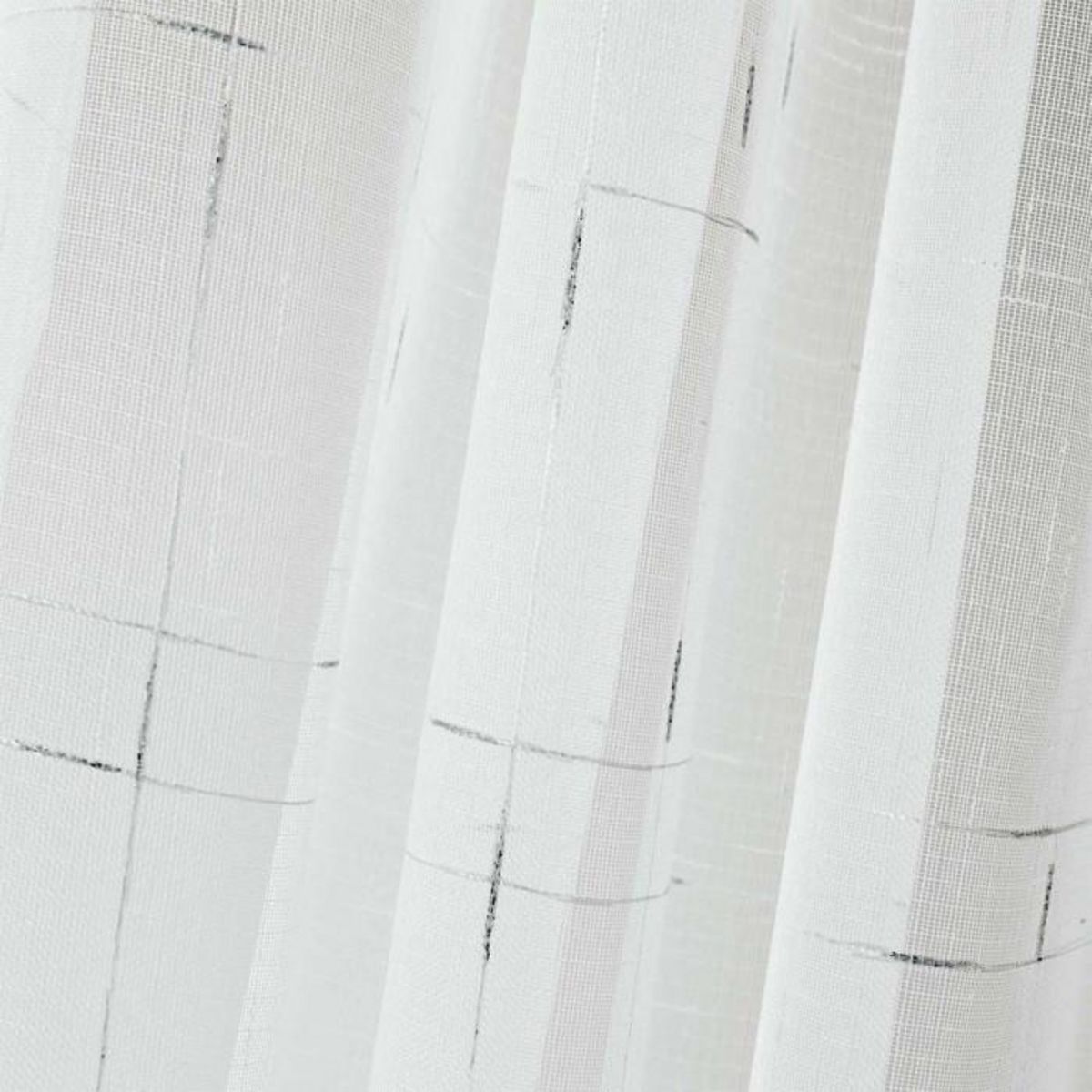 Paris Prix Rideau Voilage à Œillets  Dixiea  140x240cm Argent