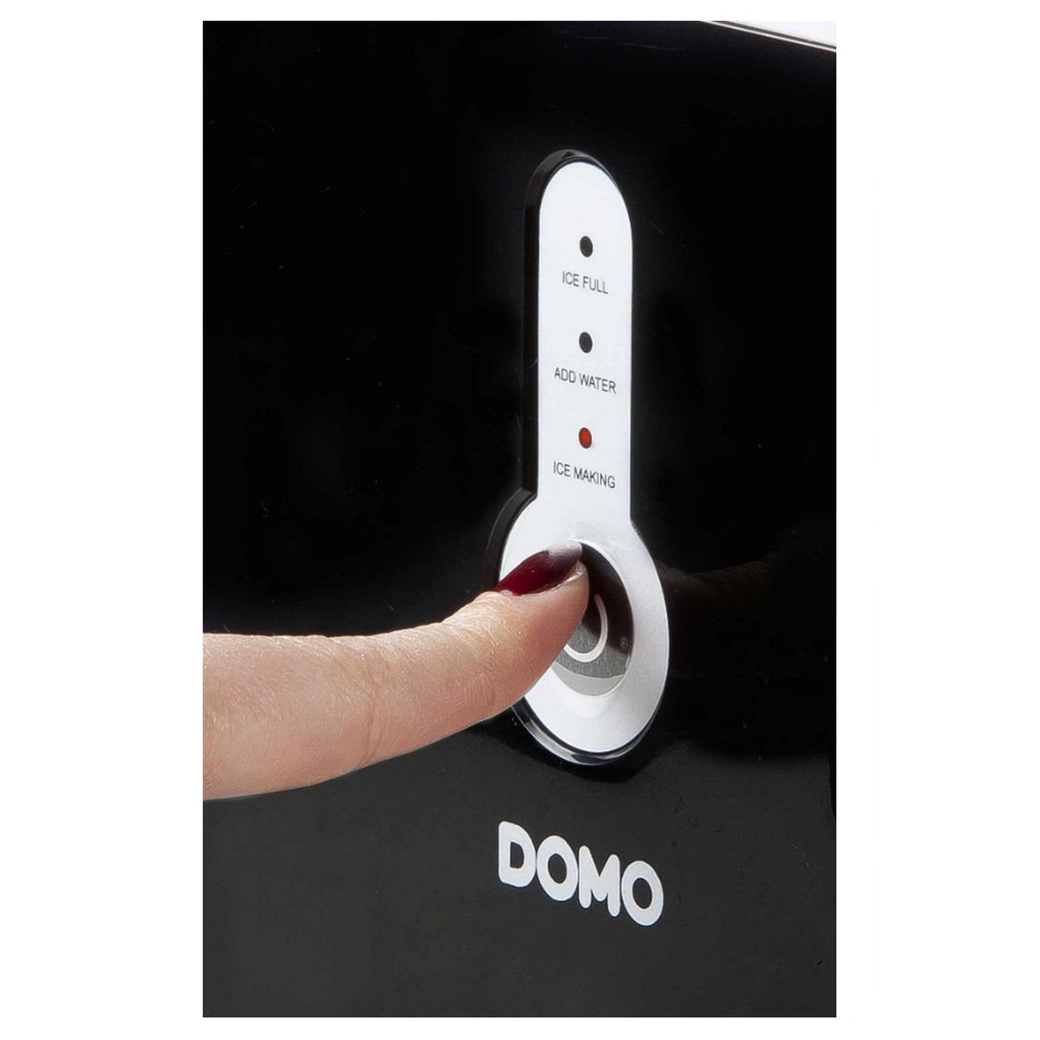 Voir la diapositive 6 : Domo Machine à glaçons 120w 12kg/24h noir - do9220ib