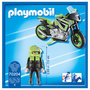 Voir la diapositive 4 : PLAYMOBIL  70204 - City Life - Pilote et moto