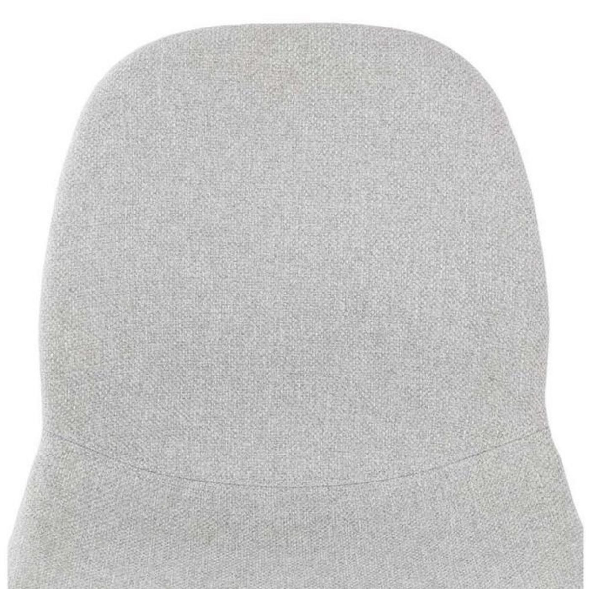 Paris Prix Chaise Design Tissu  Quebec  83cm Gris & Noir