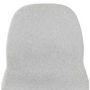 Voir la diapositive 6 : Paris Prix Chaise Design Tissu  Quebec  83cm Gris & Noir