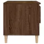 VIDAXL Tables de chevet 2 pcs Chene brun 50x46x50 cm Bois d'ingenierie