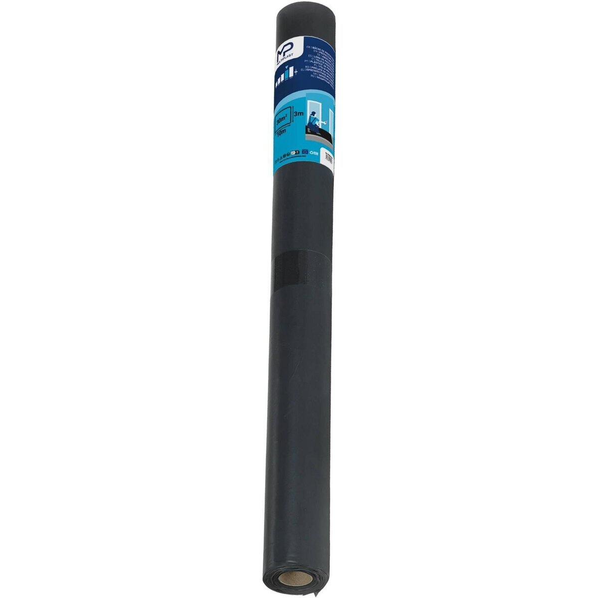 CENTRALE BRICO Rouleau de bâche de protection, l.3 x L.10 m Ep.80 µm MULTIPLAST