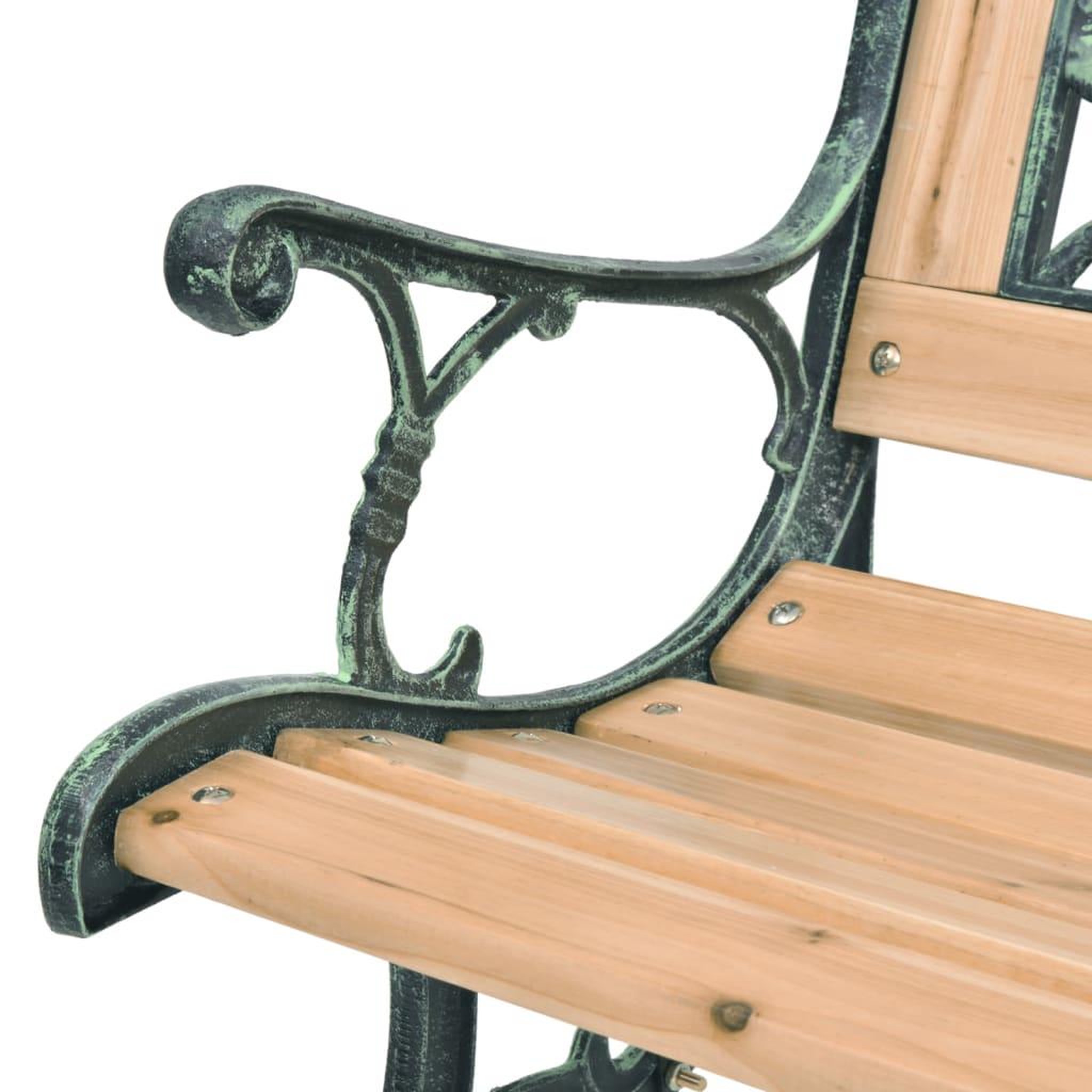 Voir la diapositive 4 : VIDAXL Banc de jardin 122 cm Bois