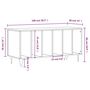 Voir la diapositive 6 : VIDAXL Armoire a disques blanc 100x38x48 cm bois d'ingenierie