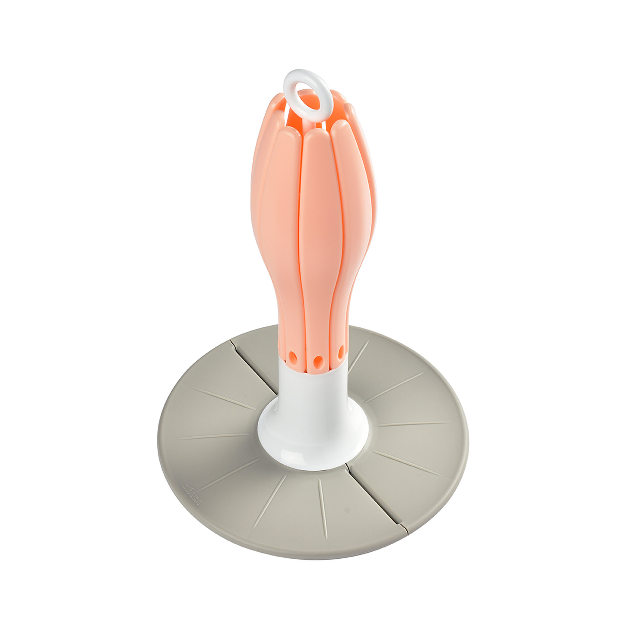 Voir la diapositive 3 : BEABA Égoutte Biberon pliable Flower rose