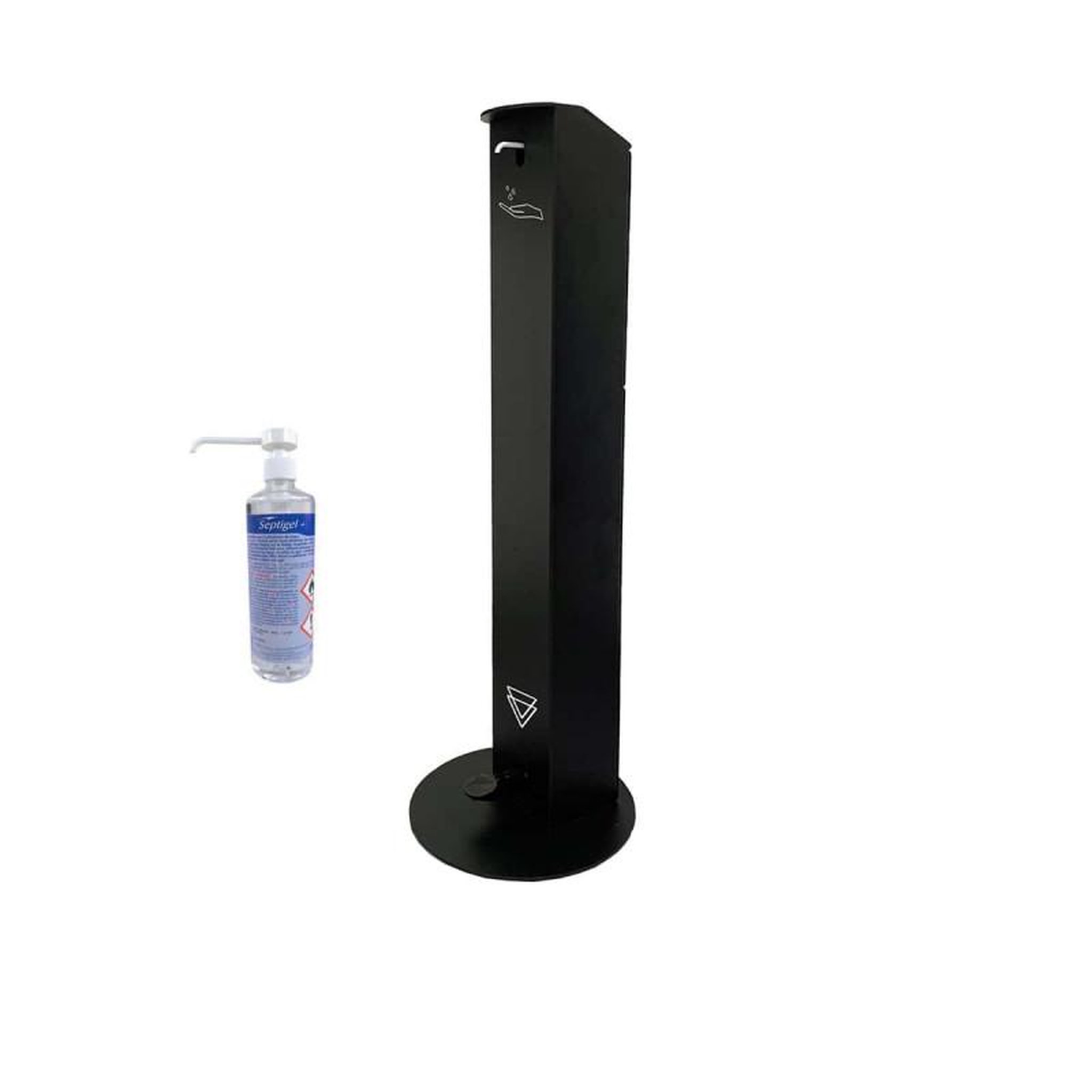  Distributeur sans contact OCCIGEL gel hydroalcoolique - Noir