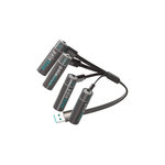 PALE BLUE Pile rechargeable USB AA (LR06)