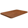 Voir la diapositive 1 : VIDAXL Comptoir de salle de bain Marron fonce 60x40x2,5 cm Bois traite