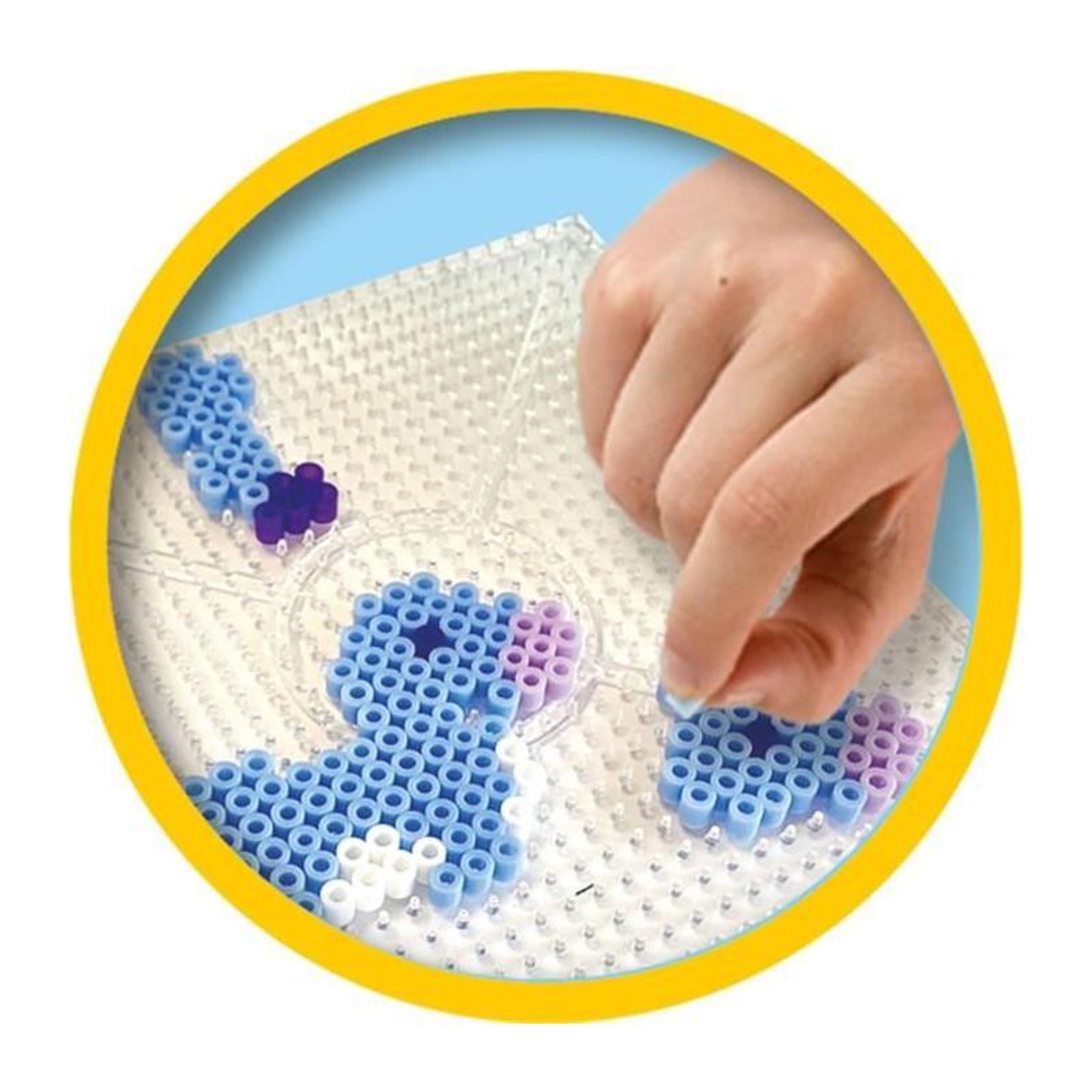 Voir la diapositive 2 : SES Creative Perles a repasser - Licornes - SES CREATIVE - Crée de superbes licornes en 3D.