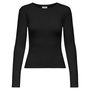 Voir la diapositive 1 : JACQUELINE DE YONG T-Shirt Manches Longues Noir Femme JDY Vaya