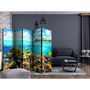 Voir la diapositive 2 : Paris Prix Paravent 5 Volets  Heavenly Maldive  172x225cm