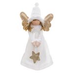 ATMOSPHERA Personnage Ange Déco  Ailes Led  28cm Blanc