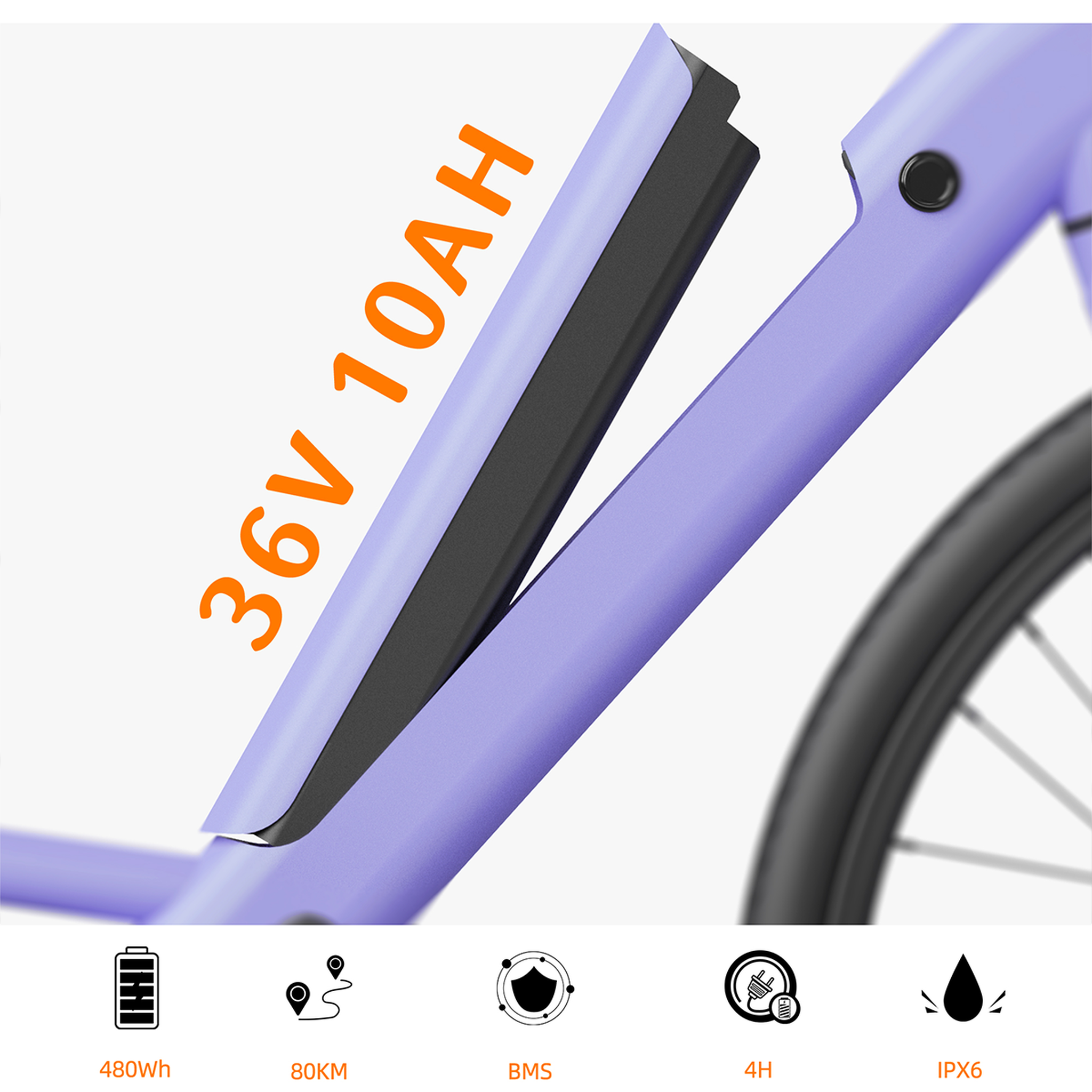 Voir la diapositive 3 : FREEDARE Vélo électrique freedare jb1015