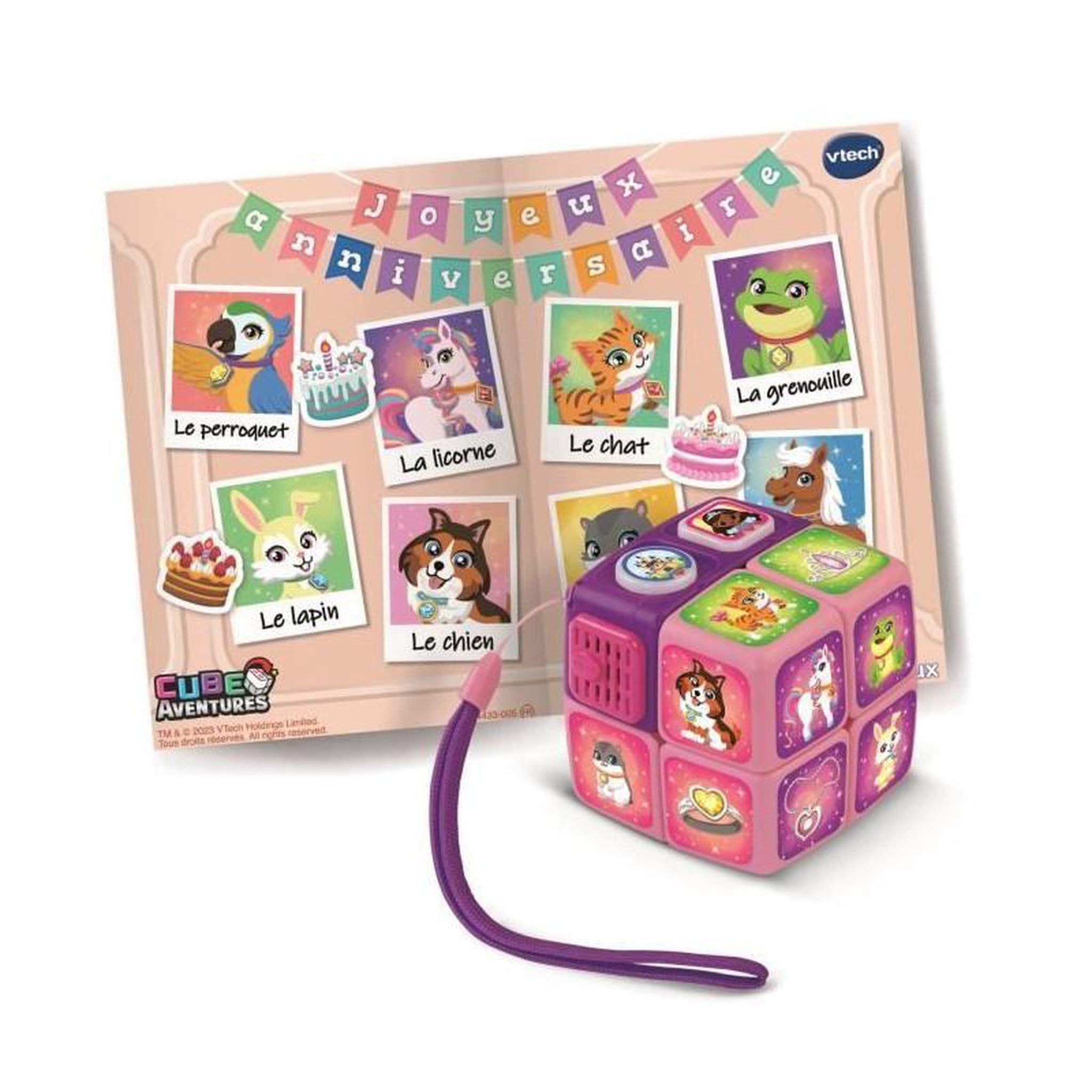 Voir la diapositive 3 : VTECH VTECH CUBE AVENTURES - PRINCESSES