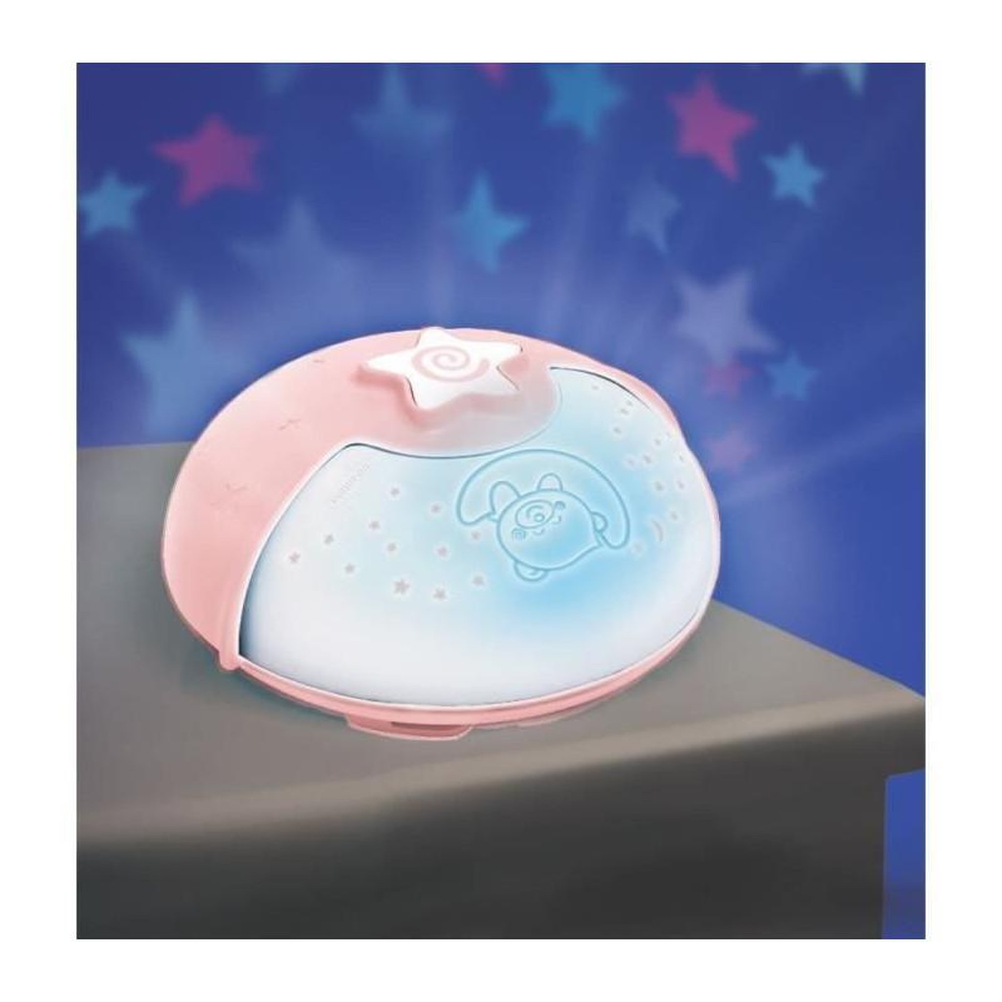 Voir la diapositive 5 : INFANTINO Lumiere apaisante et projecteur - INFANTINO - Projecto Lampe - Rose