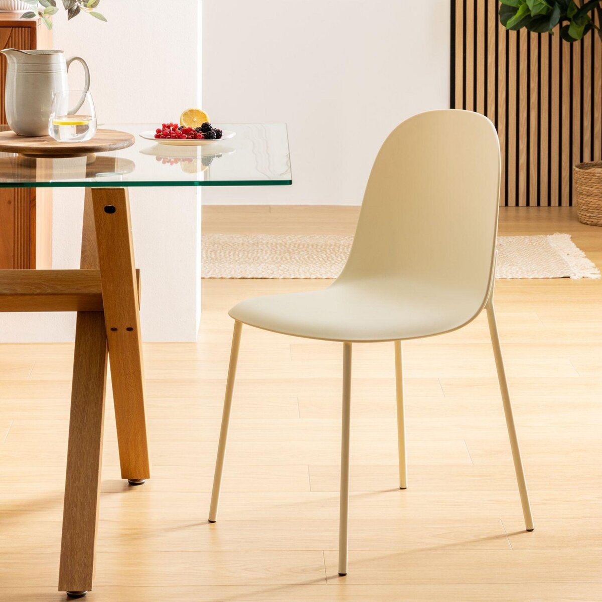 TOILINUX Lot de 6 chaises ASAN