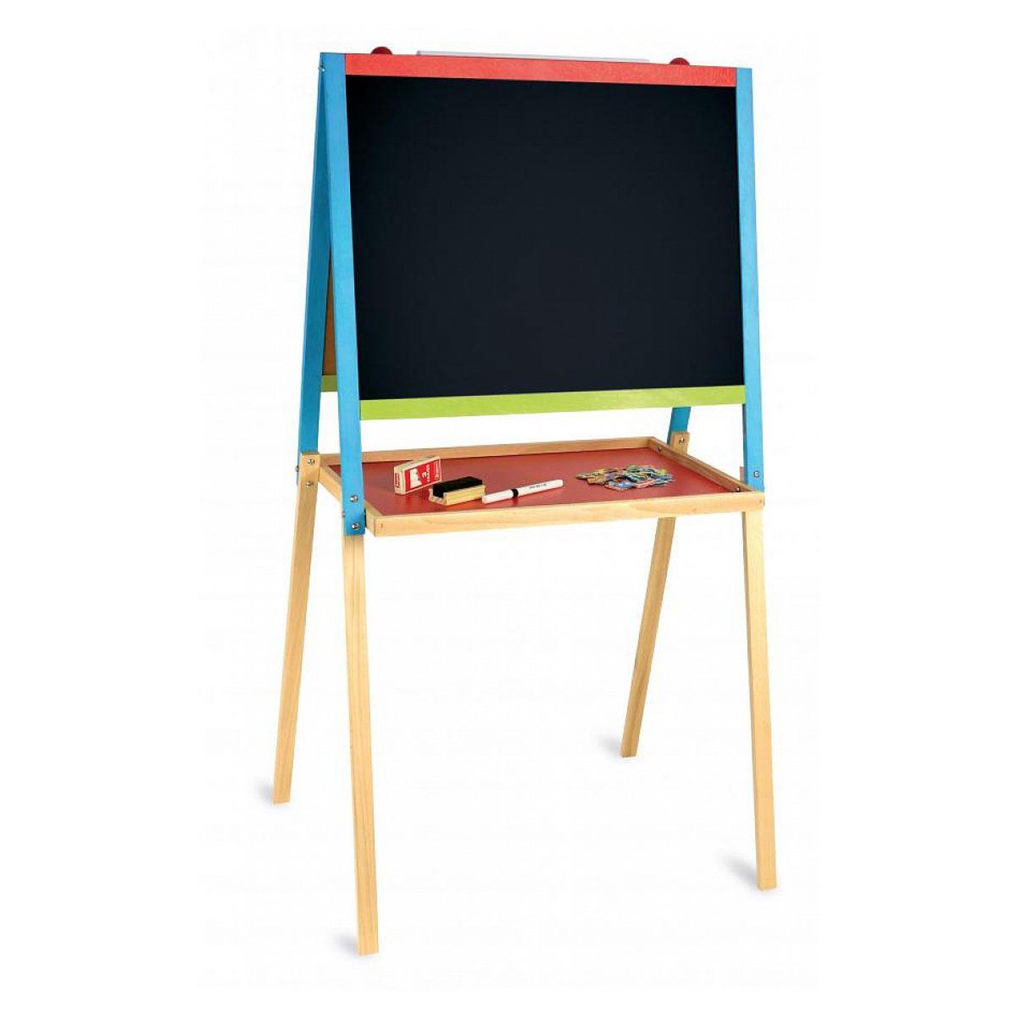 Voir la diapositive 2 : JeuJura Grand tableau multifonctions en bois