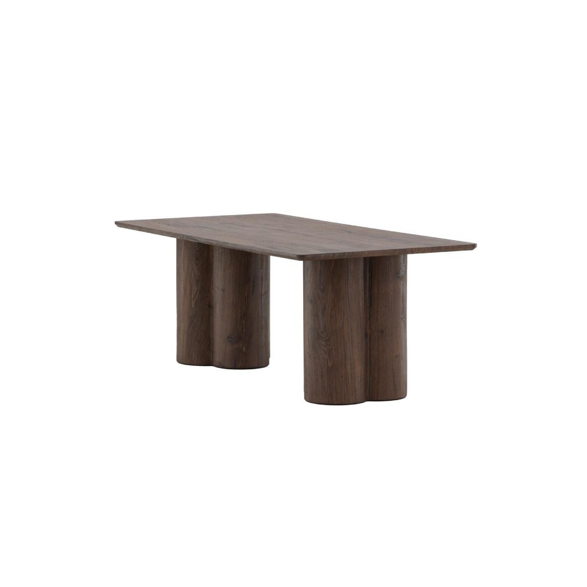 Voir la diapositive 2 : Paris Prix Table basse design  olivia  120cm moka