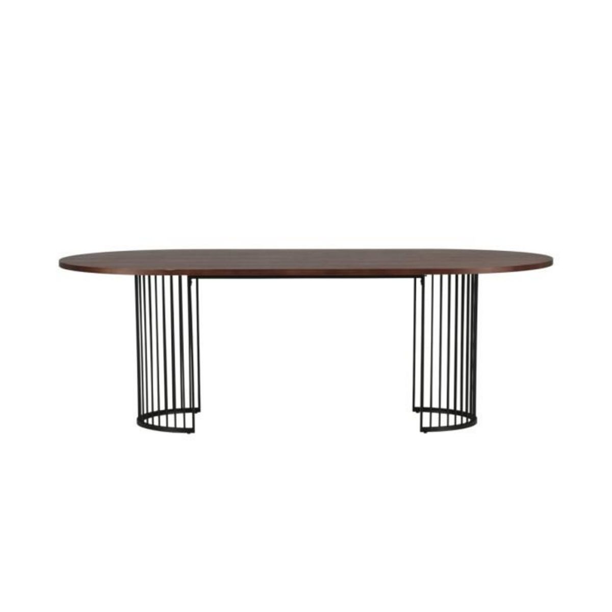 Paris Prix Table à Manger Ovale  Hamneskär  220cm Noyer