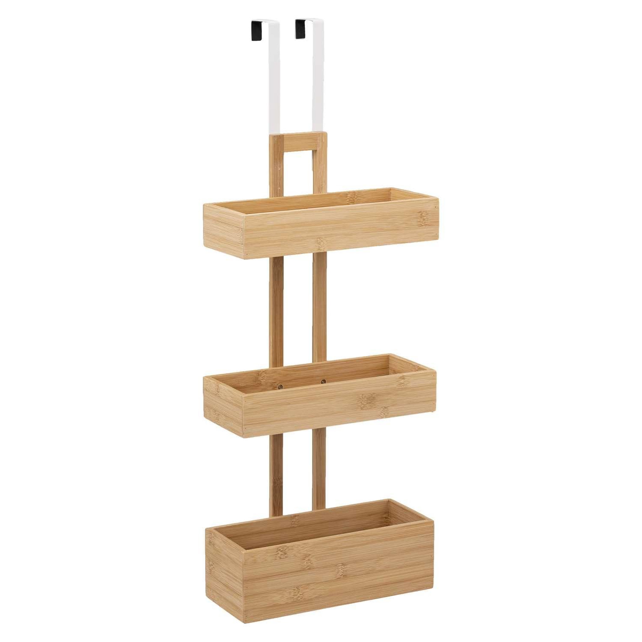 FIVE Etagère de porte 3 niveaux en bambou - marron