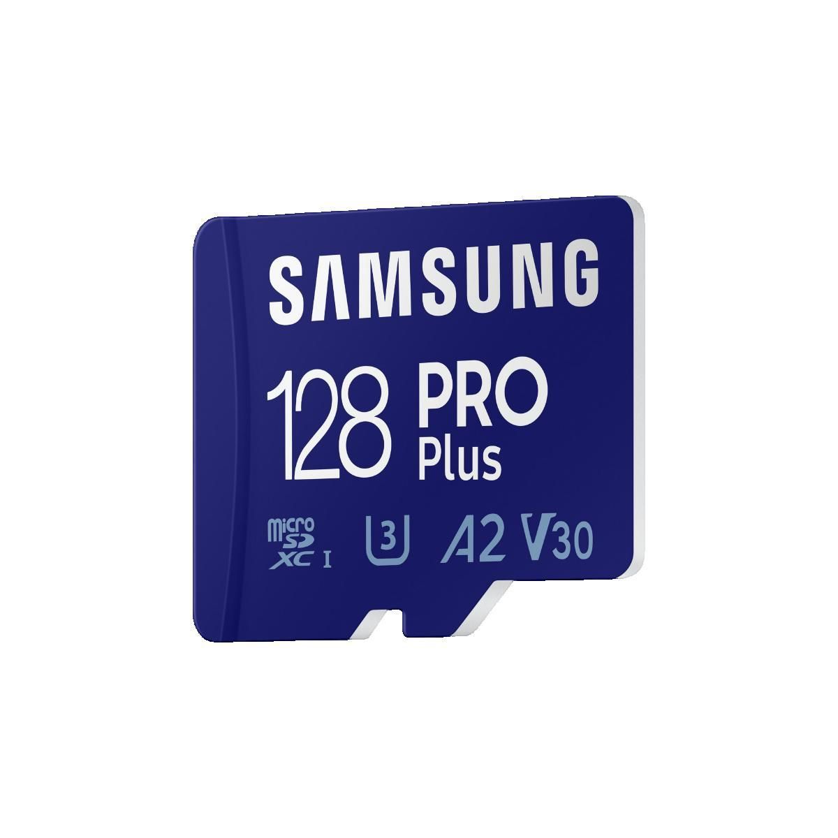 Samsung Carte mémoire MicroSD Samsung PRO Plus 128 Go