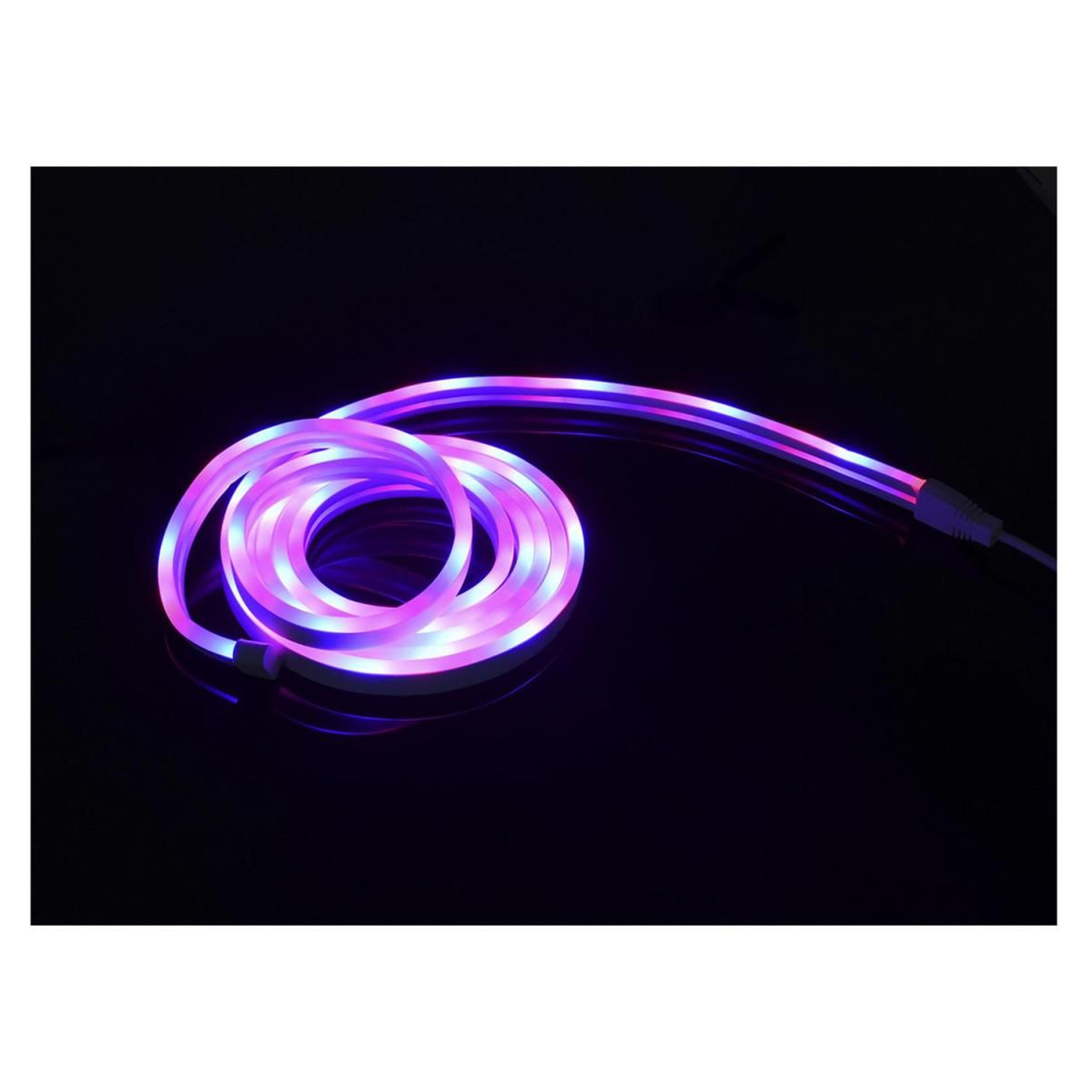 Voir la diapositive 5 : The Home Deco Factory Ruban led  luminosité réglable  2m multicolore