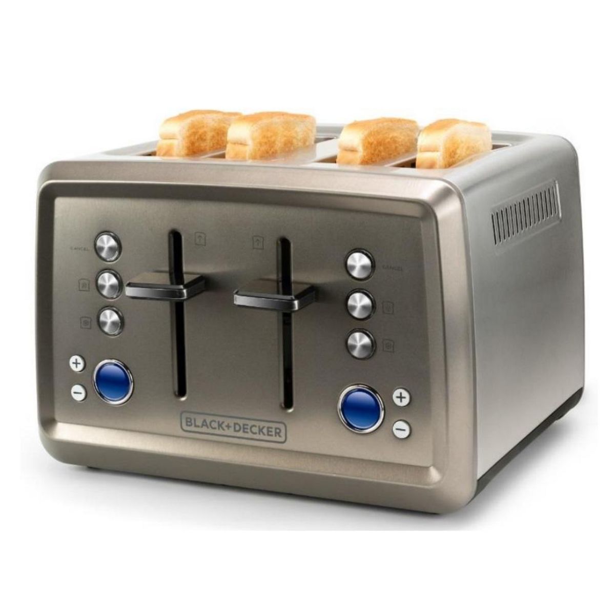 Black et Decker Grille-pains 4 fentes 1960w inox - BXTO1960E