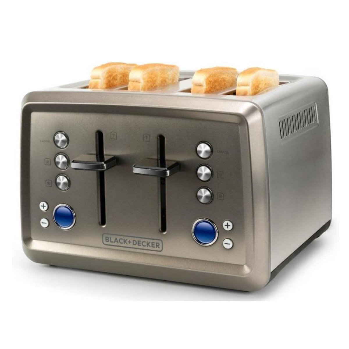 Black et Decker Grille-pains 4 fentes 1960w inox - BXTO1960E