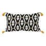 Voir la diapositive 1 : ATMOSPHERA Coussin Déco à Pompons  Tribal  30x50cm Multicolore