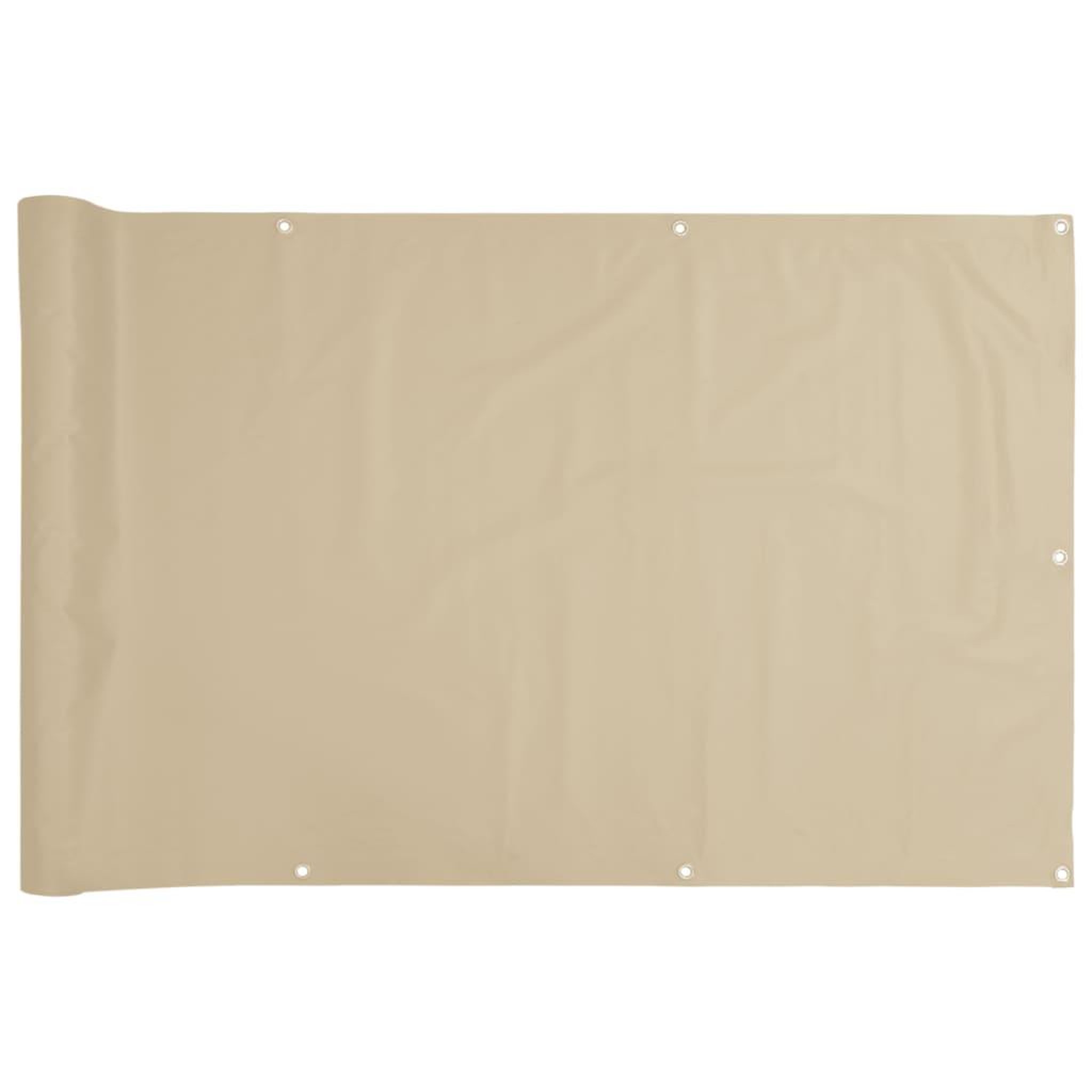 Voir la diapositive 2 : VIDAXL Ecran de balcon en tissu Oxford 75x600 cm Beige