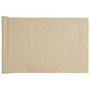 Voir la diapositive 2 : VIDAXL Ecran de balcon en tissu Oxford 75x600 cm Beige