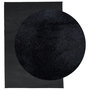 Voir la diapositive 3 : VIDAXL Tapis OVIEDO a poils courts noir 140x200 cm