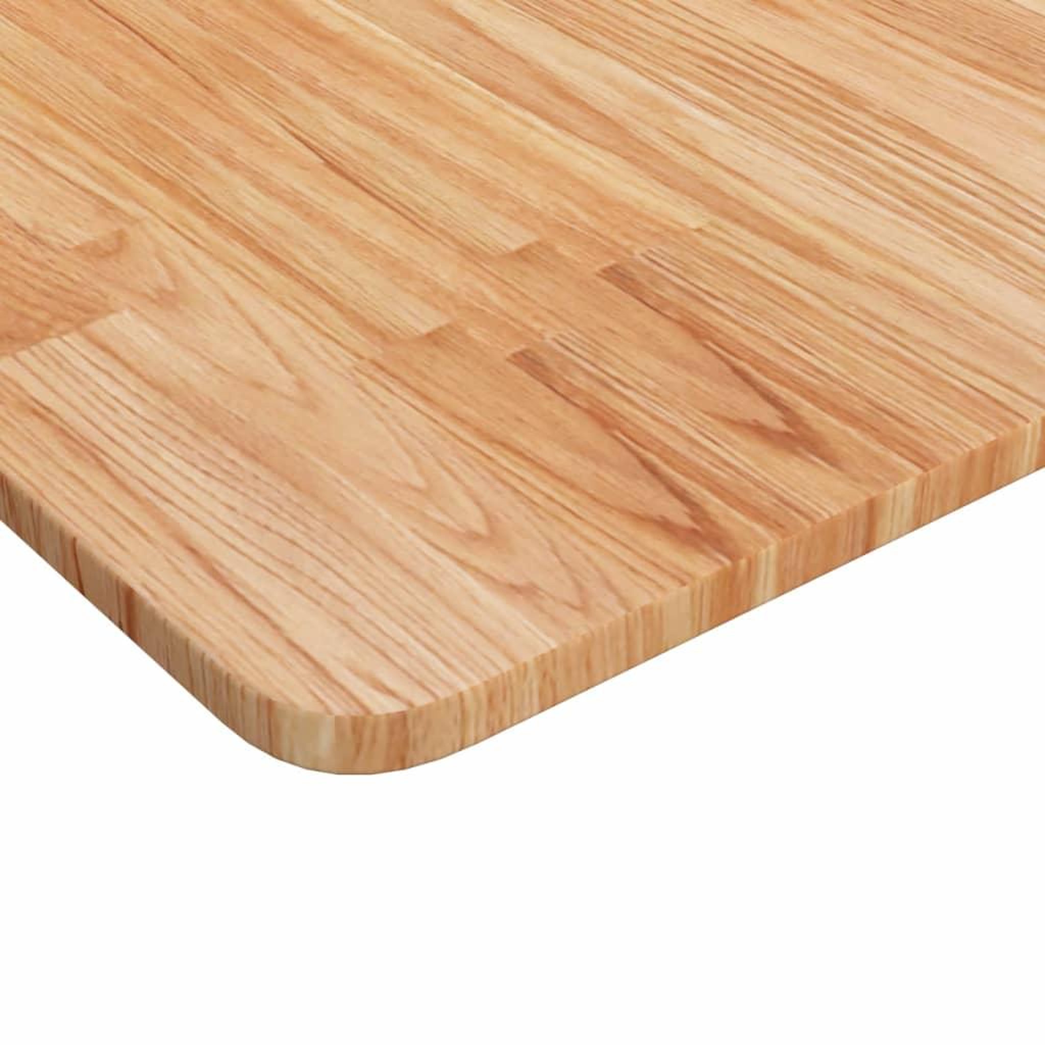 Voir la diapositive 3 : VIDAXL Dessus de table carre Marron clair40x40x1,5cm Bois chene traite