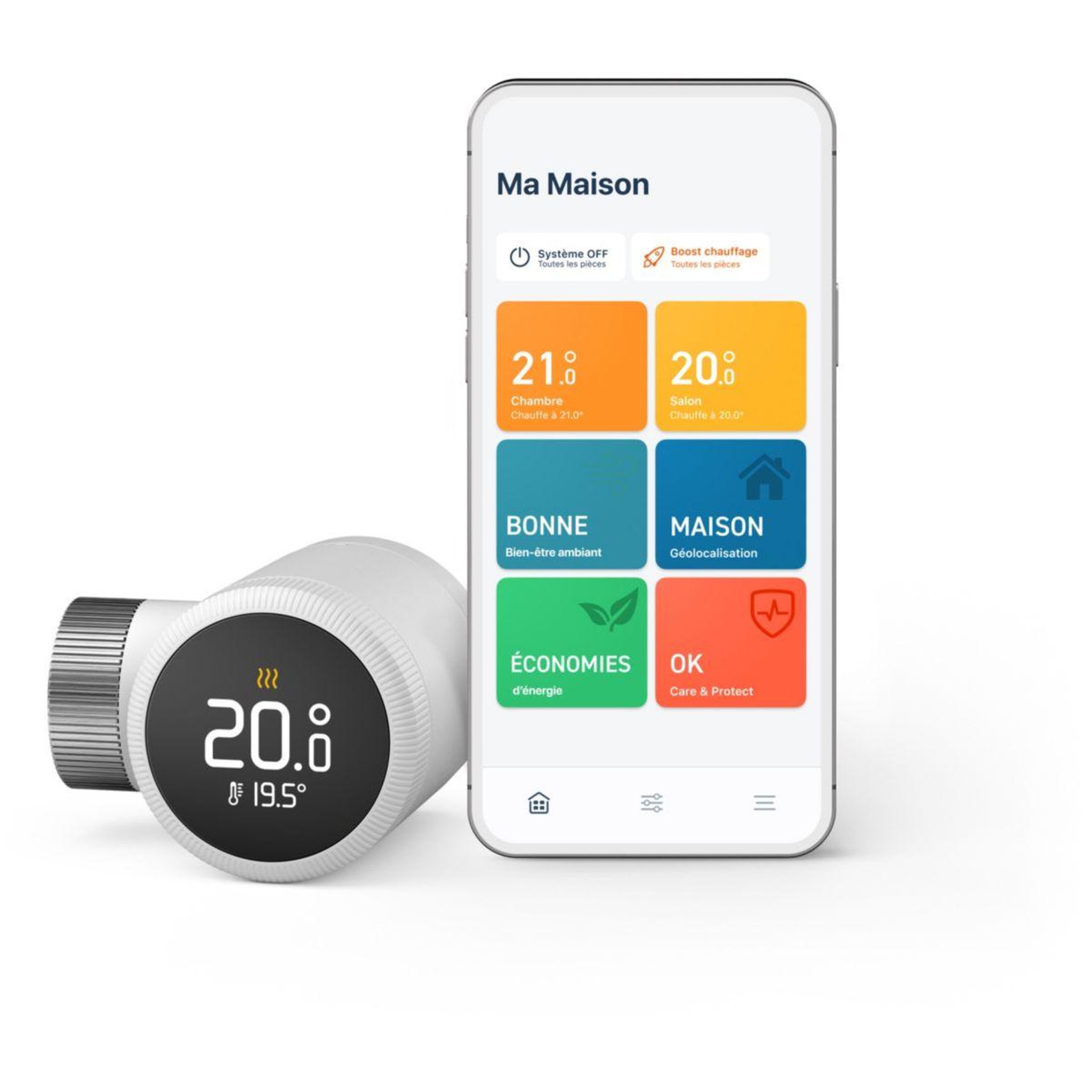 Tado Tête thermostatique connectée X pour radiateur