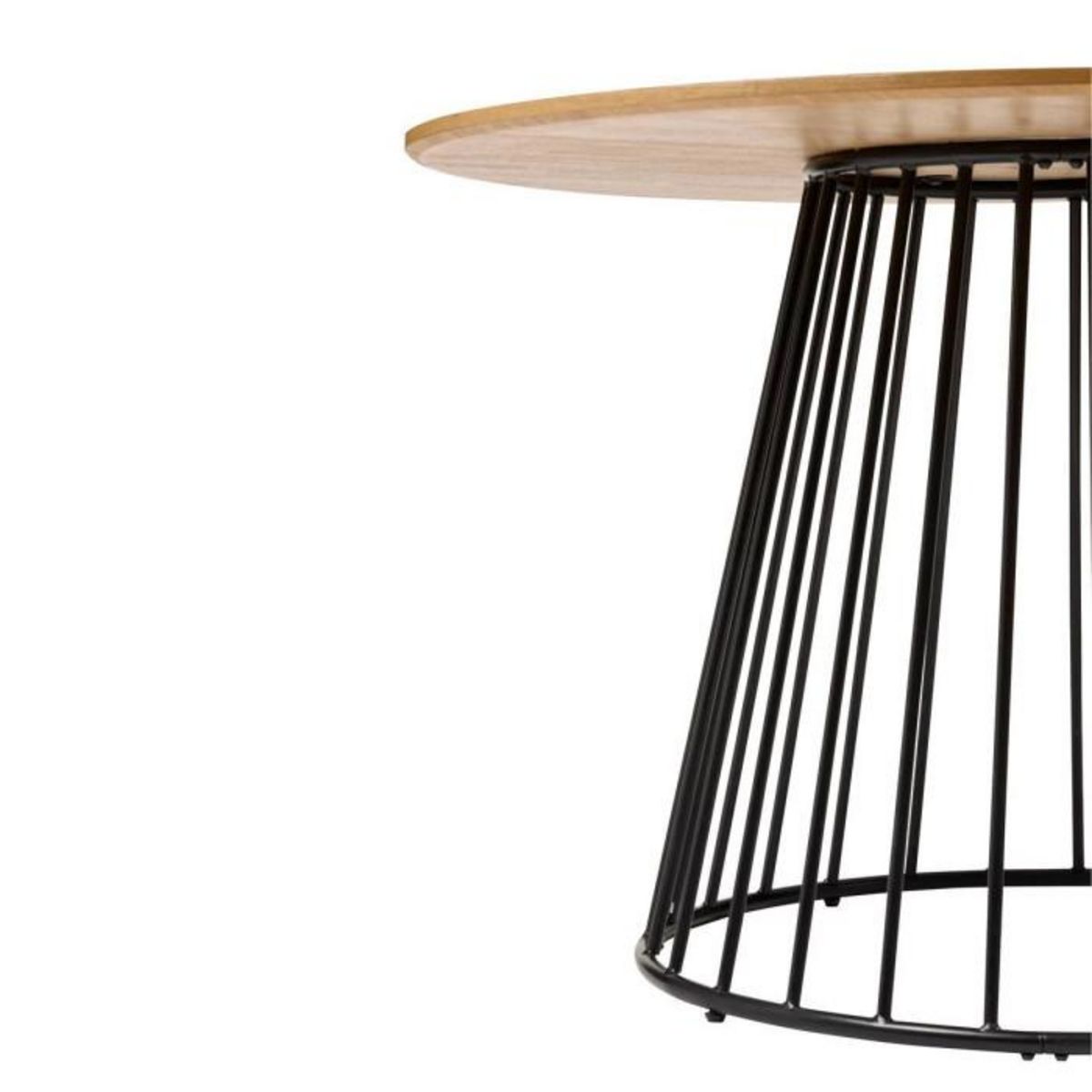 ATMOSPHERA Table à Manger Design  Rayo  120cm Naturel