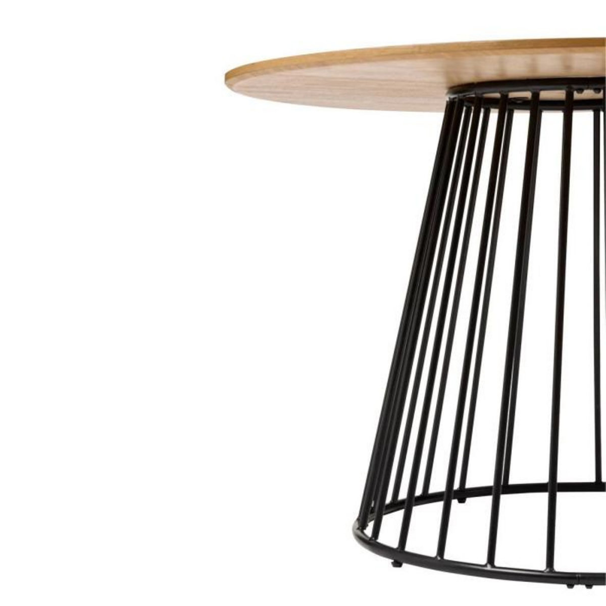 ATMOSPHERA Table à Manger Design  Rayo  120cm Naturel