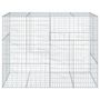 Voir la diapositive 3 : VIDAXL Panier gabion avec couvercle 200x100x150 cm fer galvanise