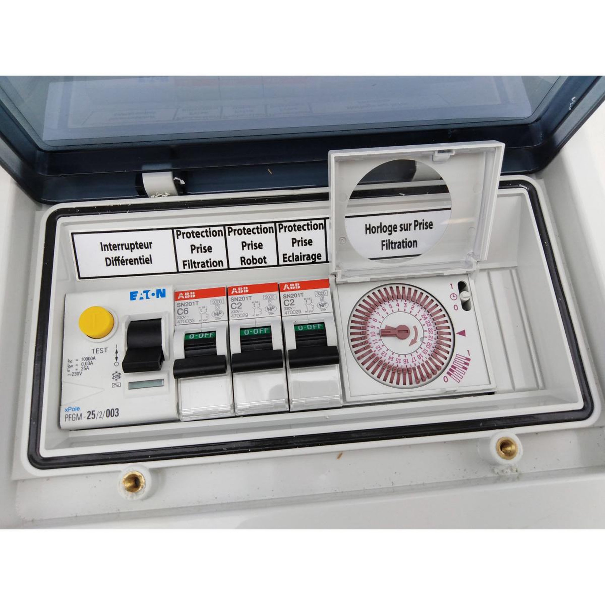 Voir la diapositive 3 : EDG Coffret électrique de protection et de commande - 106050