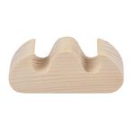 Paris Prix Repose Pinceaux Bois  2 Encoches  7cm Naturel