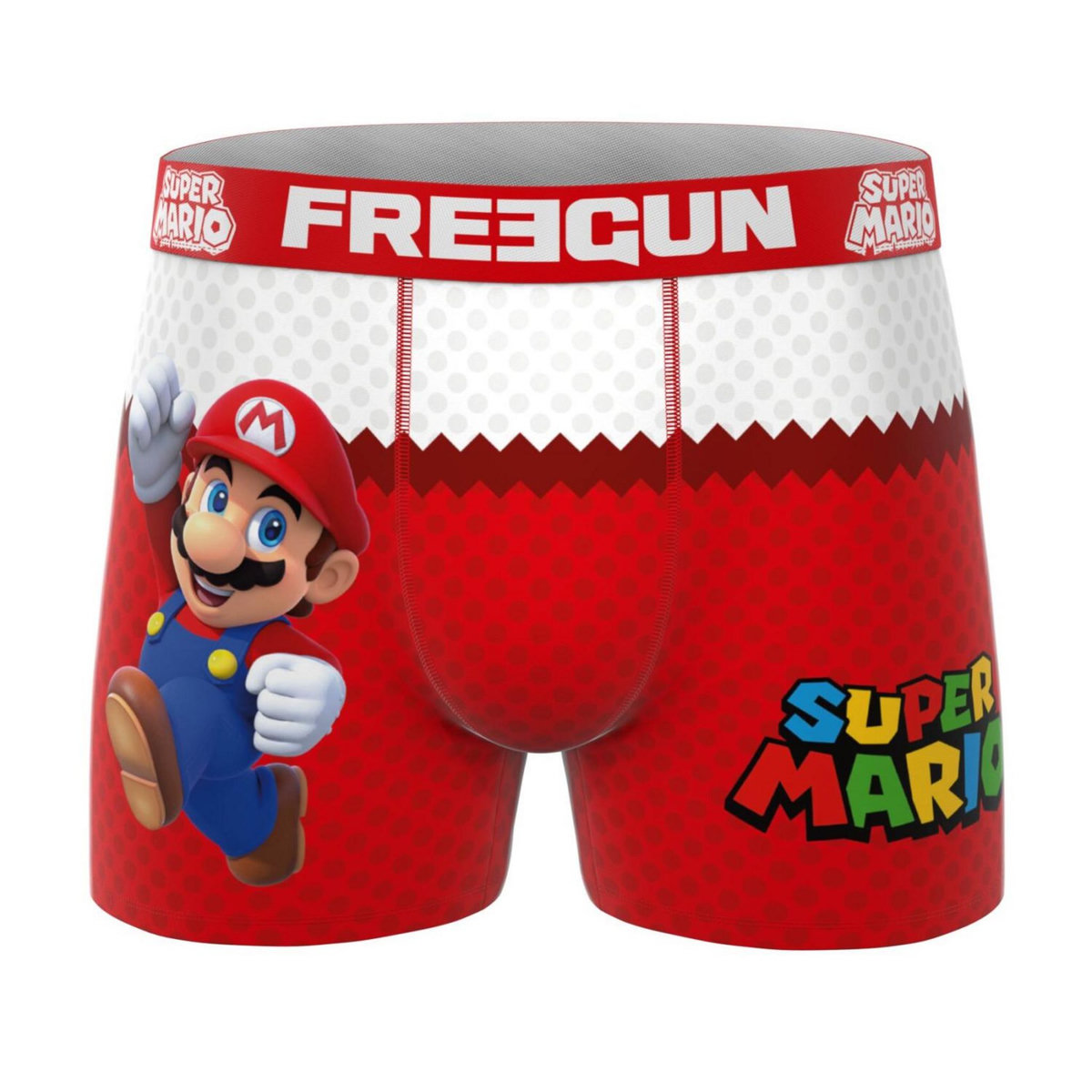 FREEGUN Lot de 3 boxers homme Super Mario Bros