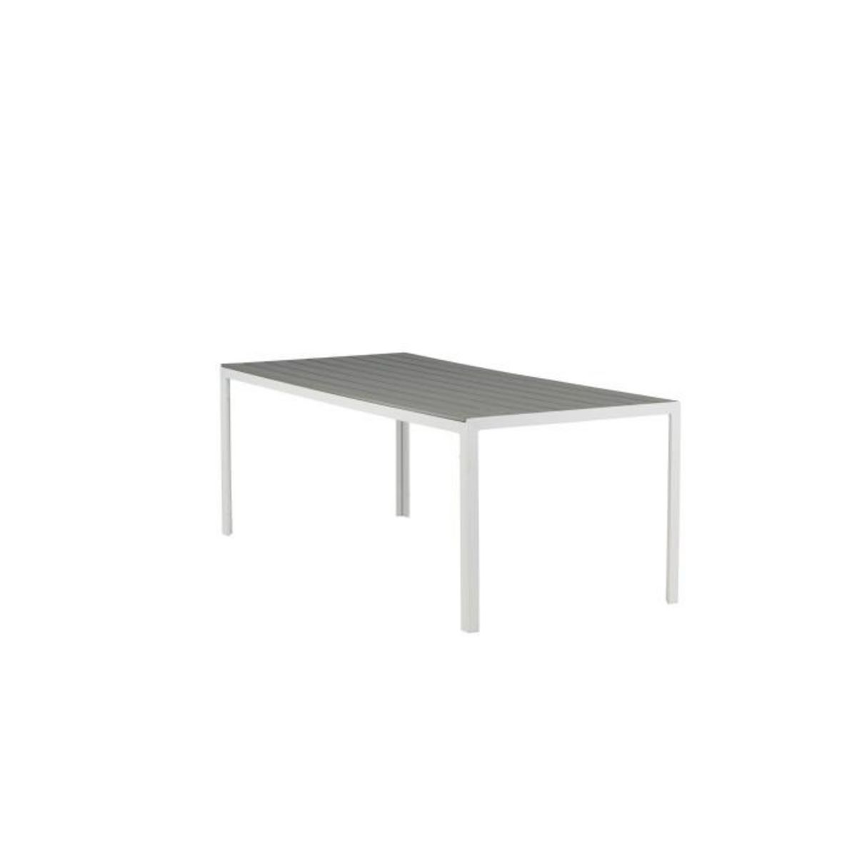 Paris Prix Table de Jardin  Break  205cm Gris