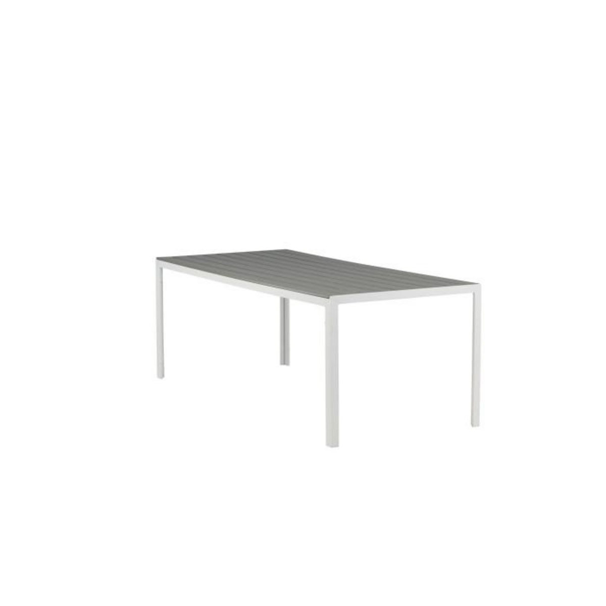 Paris Prix Table de Jardin  Break  205cm Gris