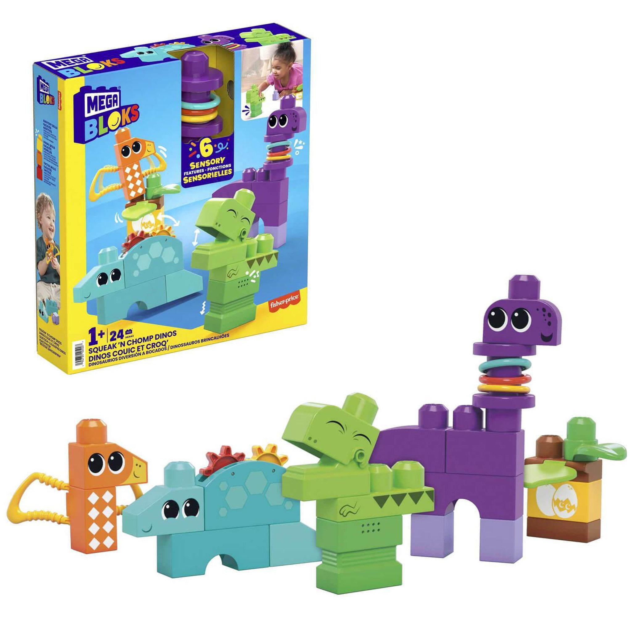 MEGABLOKS Megabloks : Dinos des sens à construire